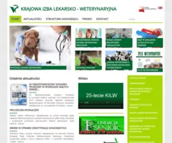 Vetpol.org.pl(Krajowa Izba Lekarsko) Screenshot