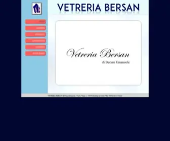 Vetreriabersan.com(Vetreria Bersan) Screenshot