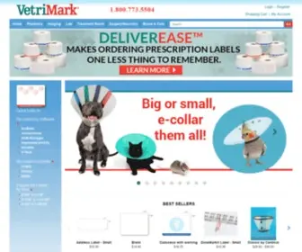 Vetrimark.com(Veterinary Prescription Labels) Screenshot