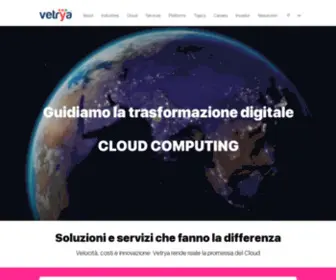 Vetrya.it(The Digital Transformation Company) Screenshot