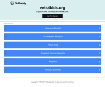 Vets4Kids.org(Vets4Kids) Screenshot