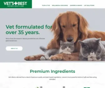 Vetsbest.com(Vet’s Best) Screenshot