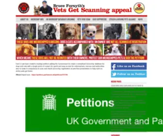 Vetsgetscanning.co.uk(Vets Get Scanning) Screenshot