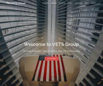 Vetsgroup.org(The VETS Group) Screenshot