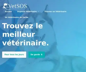 Vetsos.org(SOS Vétérinaire) Screenshot