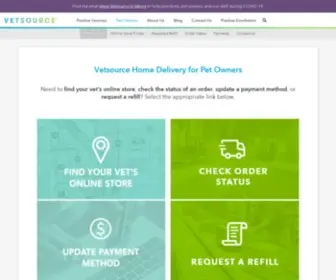 Vetsource.com(Vetsource) Screenshot
