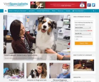 Vetspecialists.com(VetSpecialists) Screenshot