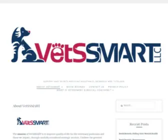 Vetssmart.com(Surgery and Sports Medicine Assistance) Screenshot