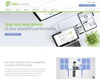 Vetsuccess.com(A Brighter Future For Pet Healthcare) Screenshot