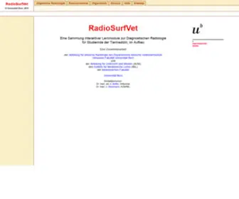 Vetsuisse.com(RadioSurfVet) Screenshot