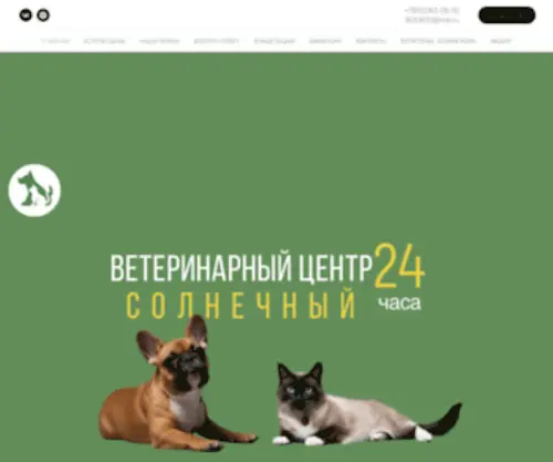 Vetsuncity.ru(Ветеринарный) Screenshot