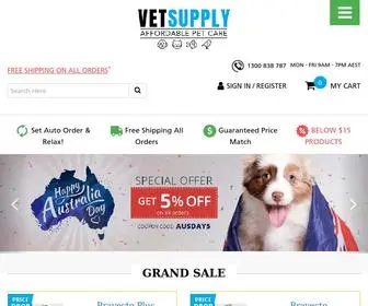 Vetsupply.com.au(Pet Supplies) Screenshot