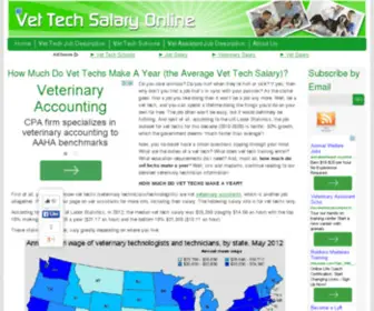 Vettechsalaryonline.com(Ultimate Vet Tech Salary Guide) Screenshot