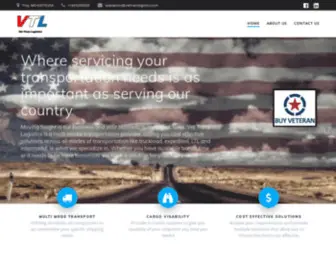 Vettranslogistics.com(Transportation and Logistics) Screenshot