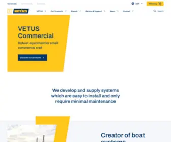 Vetuscommercial.com(VETUS Commercial) Screenshot