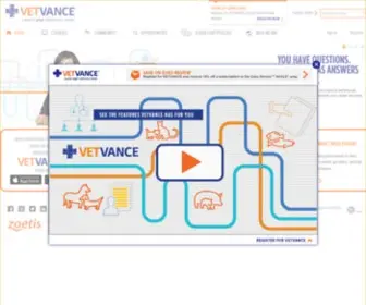 Vetvance.com(Vetvance) Screenshot