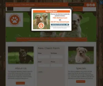 Vetwellnesscenter.com(Veterinarian in North Canton) Screenshot