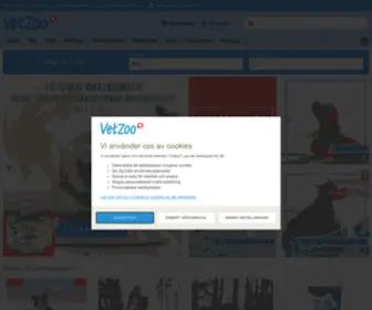 Vetzoo.se(Köp djurtillbehör på) Screenshot