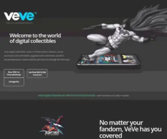 Veve.exchange(VeVe Digital Collectibles) Screenshot