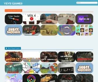 Vevegames.com(Play Free Online Games on VeVe Games) Screenshot