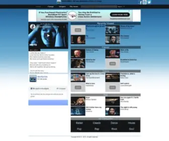 Vevolyrics.com(Interactive lyrics and subtitles to english songs) Screenshot