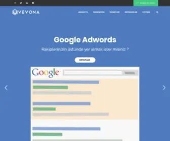 Vevona.com(İzmir Web Tasarım ve Dijital Reklam Ajansı) Screenshot