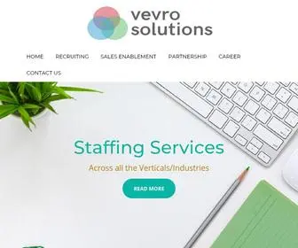 Vevrosolutions.com(Vevro Solutions) Screenshot