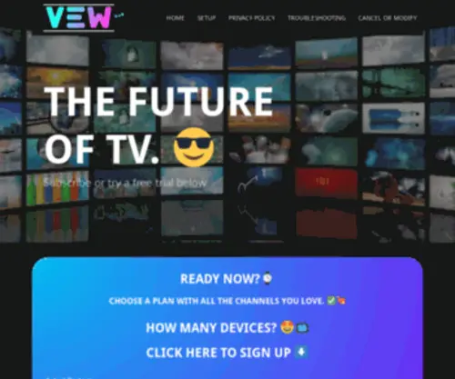 Vewhub.com(Try it for 3 days free. Experience IPTV) Screenshot