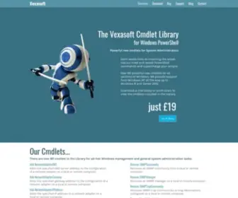 Vexasoft.com(The Vexasoft Cmdlet Library for Windows PowerShell) Screenshot