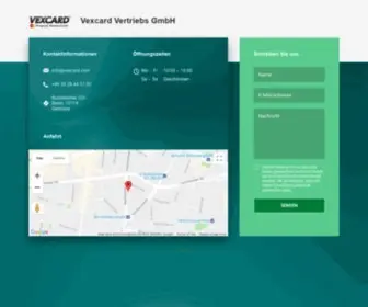 Vexcard.com(Vexcard Vertriebs GmbH) Screenshot