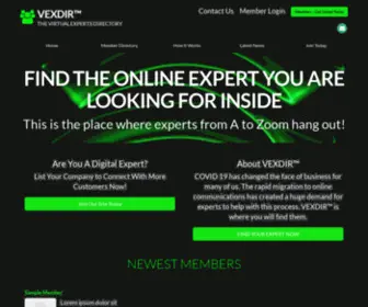 VexDir.com(Member Directory) Screenshot