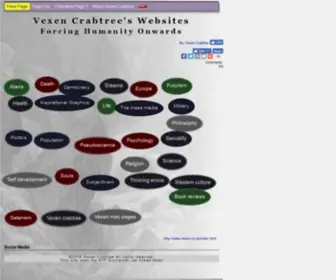 Vexen.co.uk(Vexen Crabtree's Websites) Screenshot