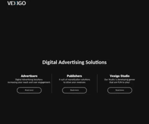 Vexigo.com(Home) Screenshot