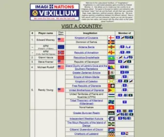 Vexillium.net(Visit a country page) Screenshot