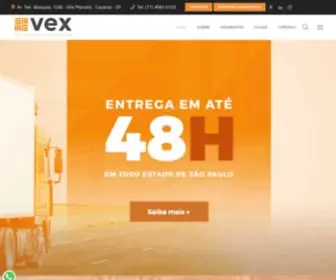 Vexlogistica.com.br(Vex Logística) Screenshot