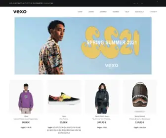 Vexo.it(Abbigliamento Streetwear e Sneakers Uomo / Donna) Screenshot