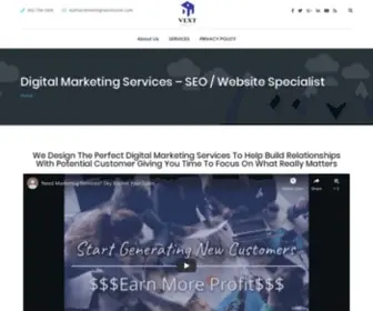 Vextdigitalsolution.com(Digital Marketing Services) Screenshot