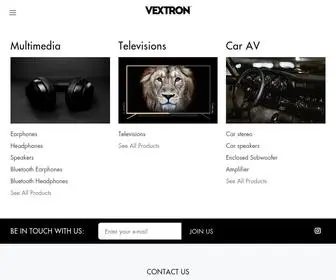 Vextron.in(Car Audio and Video | Televisons | Bluetooth Speakers | Bluetooth | Headphones) Screenshot