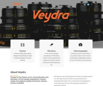 Veydra.com(Mirrorless Lenses) Screenshot