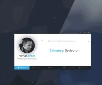 Veyselapari.com(Veysel APARI) Screenshot