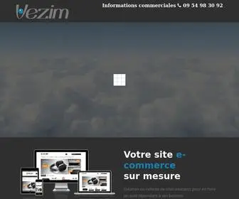 Vezim.com(Solutions internet pour votre entreprise) Screenshot