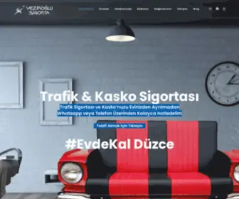 Veziroglusigorta.com.tr(Veziroğlu Sigorta) Screenshot