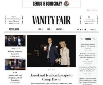 VF.com(Vanity Fair) Screenshot