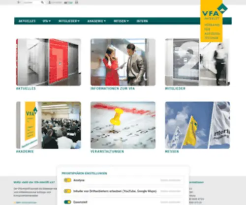 Vfa-Interlift.de(VFA Interlift e.V) Screenshot