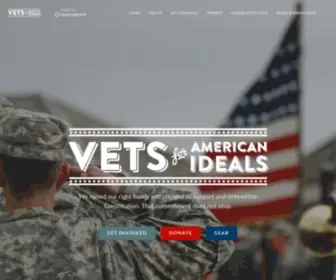 Vfai.org(Vets for American Ideals) Screenshot
