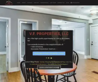 Vfapartments.com(Properties, LLC) Screenshot