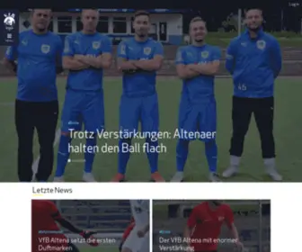 VFB-Altena.de(VfB Altena) Screenshot
