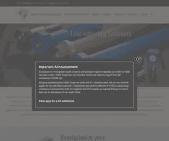 Vfbolts.com(Valley Forge & Bolt Mfg) Screenshot