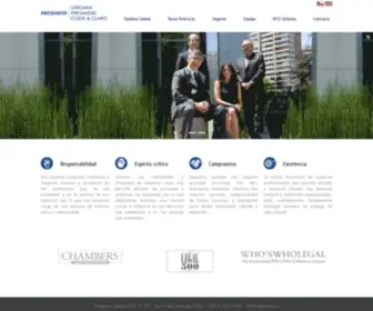 Vfcabogados.cl(Estudio) Screenshot