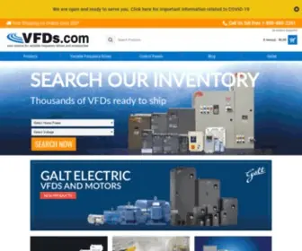 VFDS.com(Electric Motors) Screenshot